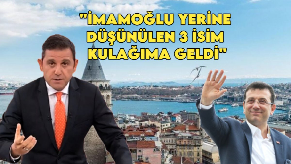 Fatih Portakal canlı yayında tek tek açıkladı: ‘İmamoğlu yerine düşünülen 3 isim kulağıma geldi’