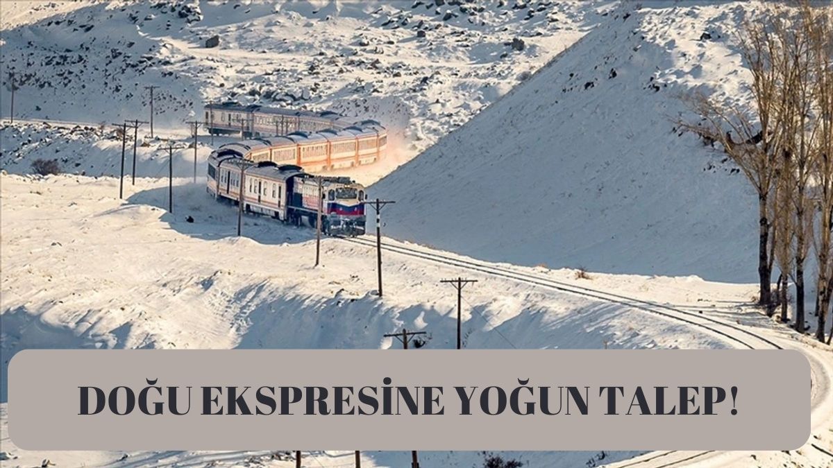 Turistik gezi isteyen ona yöneldi! Doğu Ekspresine rekor talep: 3 ayda 35 binden fazla yolcu taşıdı