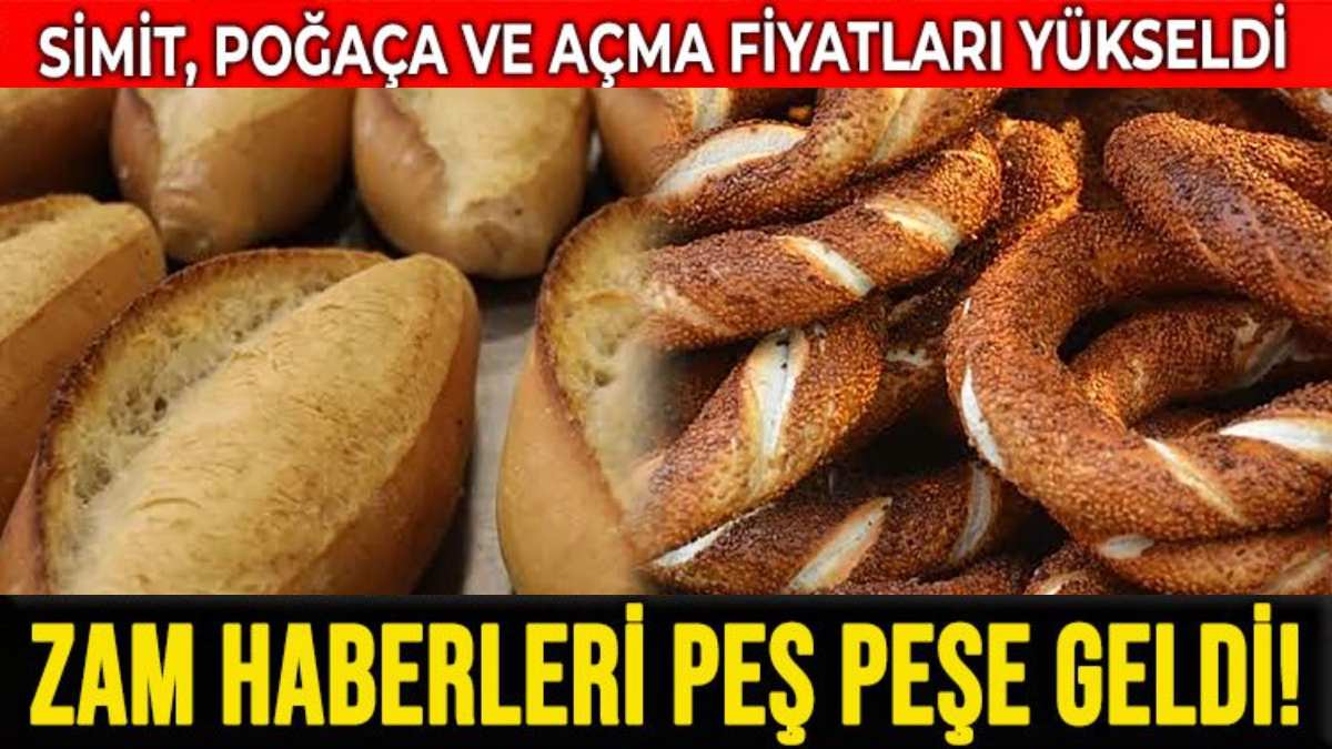 Kuru ekmek almak da zorlaştı! Ekmeğe %33 zam! Pide, poğaça, simit de geri kalmadı