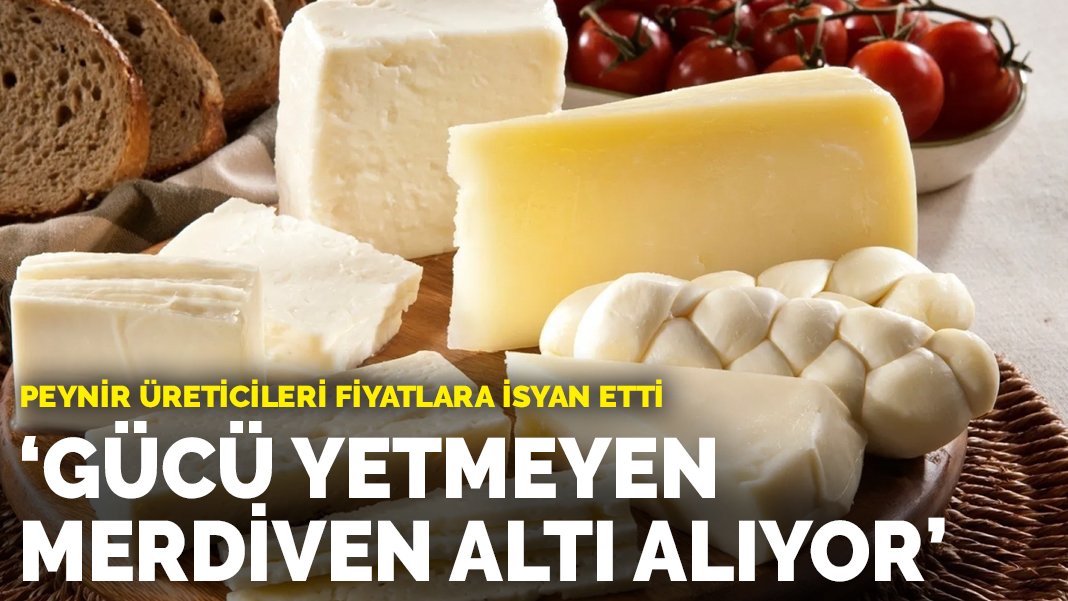 Peynir üreticileri fiyatlara isyan etti: Alamayan vatandaş merdiven altına yöneliyor