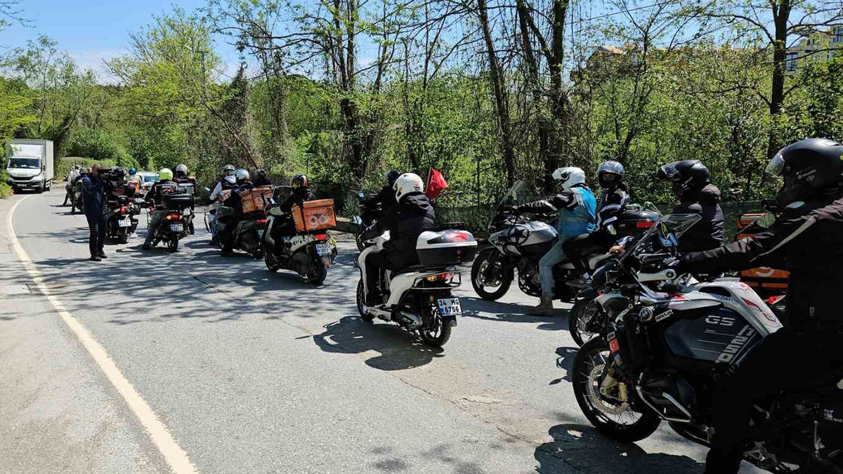 Motosikletliler Oğuz Murat Aci için bir araya geldi