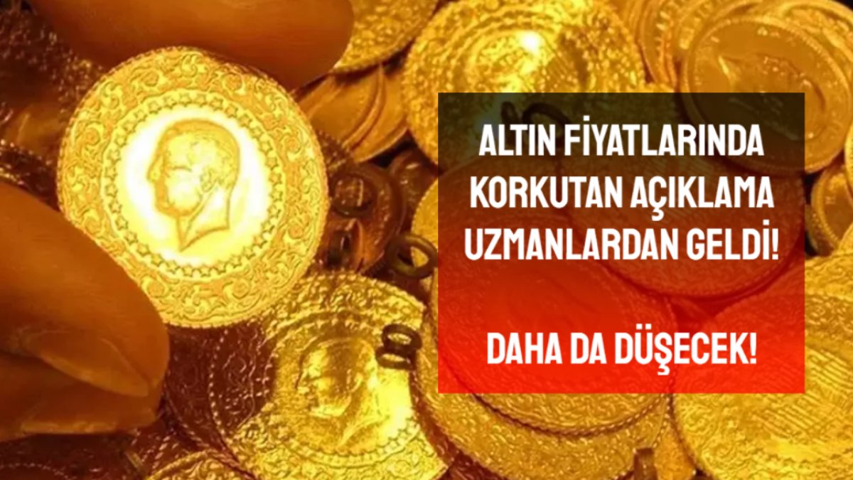 Elinde altın olanları korkutan tarihi uzmanlar verdi! O seviyeye hazır olun, altın fiyatları daha da düşecek