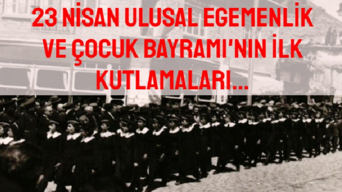 TBMM’nin arşivlerinden çıktı! İlk 23 Nisan kutlamalarından kareler, kostümler dikkat çekti