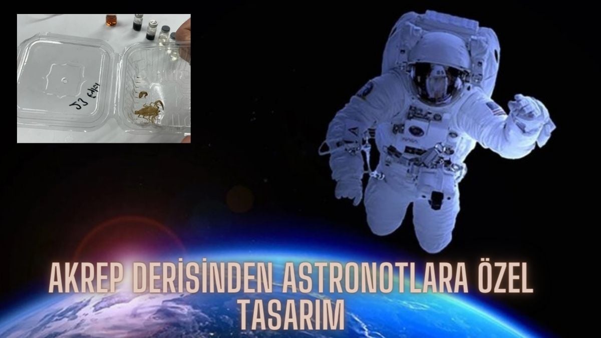 Tamamen Türk yapımı! Akrep derisinden astronotlara özel üretildi…Uzayda o tehlikeden koruyor