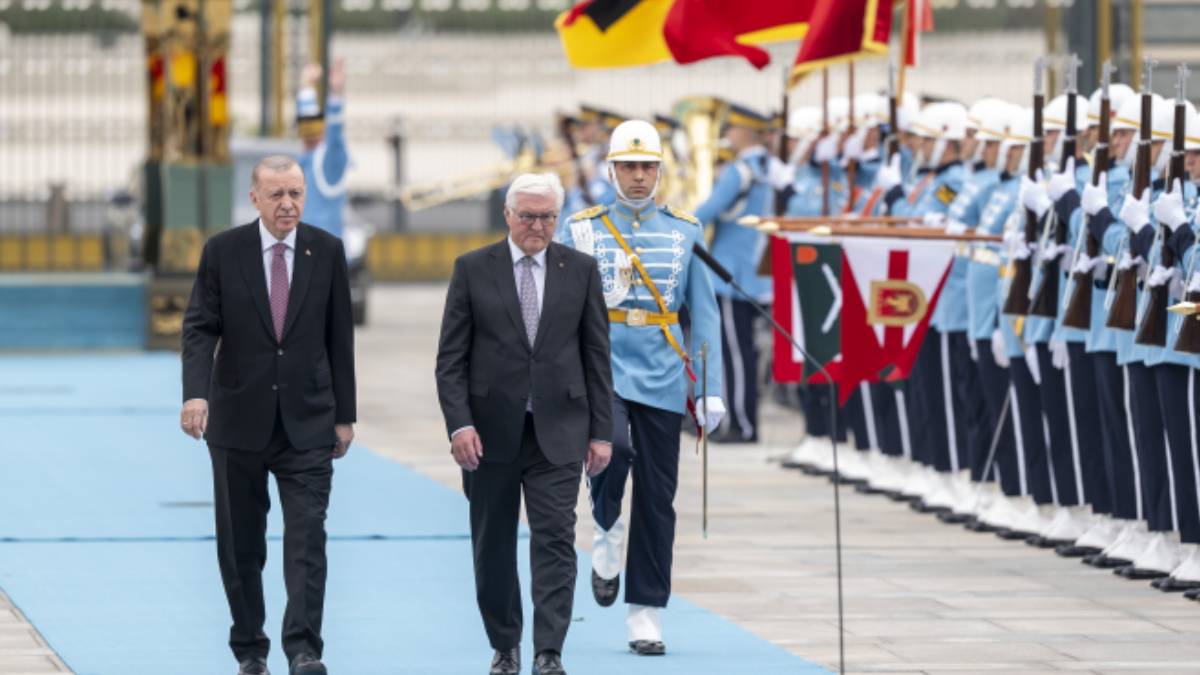 Almanya Cumhurbaşkanı Steinmeier, Ankara’da