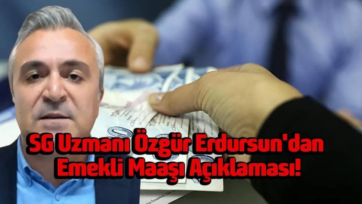 Emekli maaşı alanlar dikkat! Özgür Erdursun altını çizerek uyardı: Bunu bir kez yapan artık maaş alamıyor, hemen kontrol edin