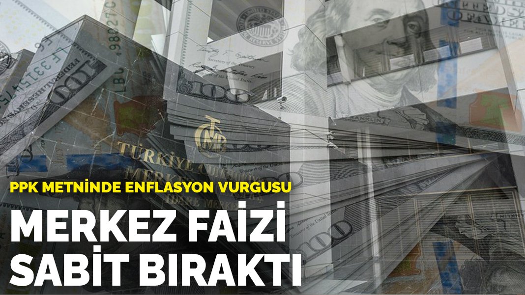 Merkez Bankası nisan faiz kararını açıkladı