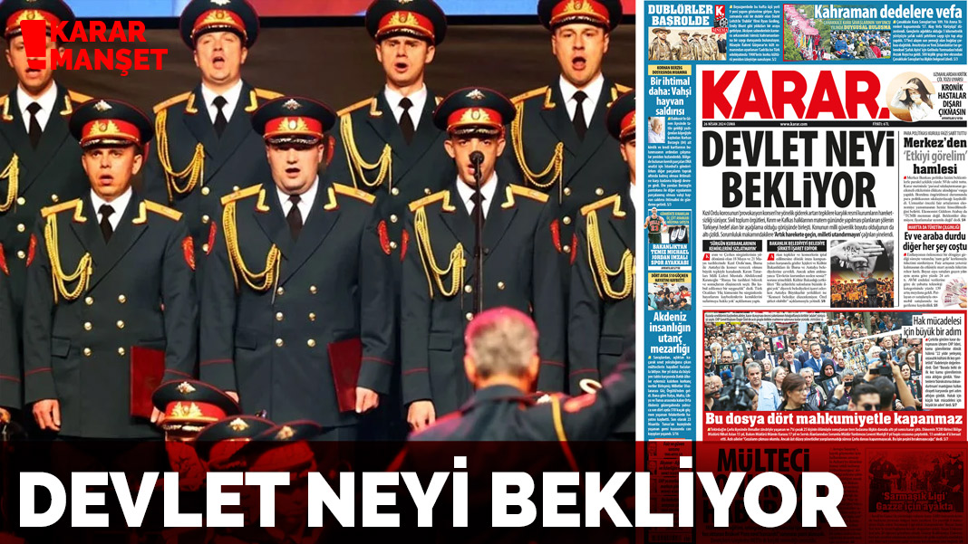 Devlet neyi bekliyor