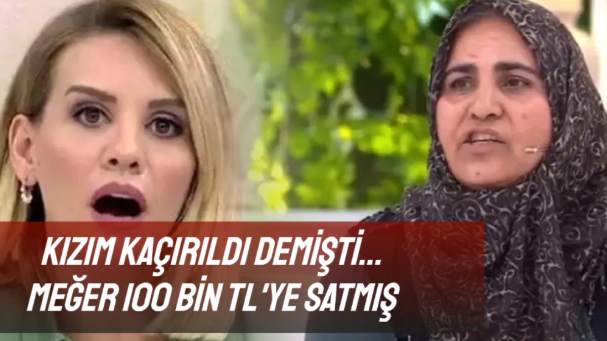 Skandallar bitmiyor! Esra Erol’da dehşet içinde bırakan olay: Kaçırıldı dediği kızını 100 bin TL’ye satmış