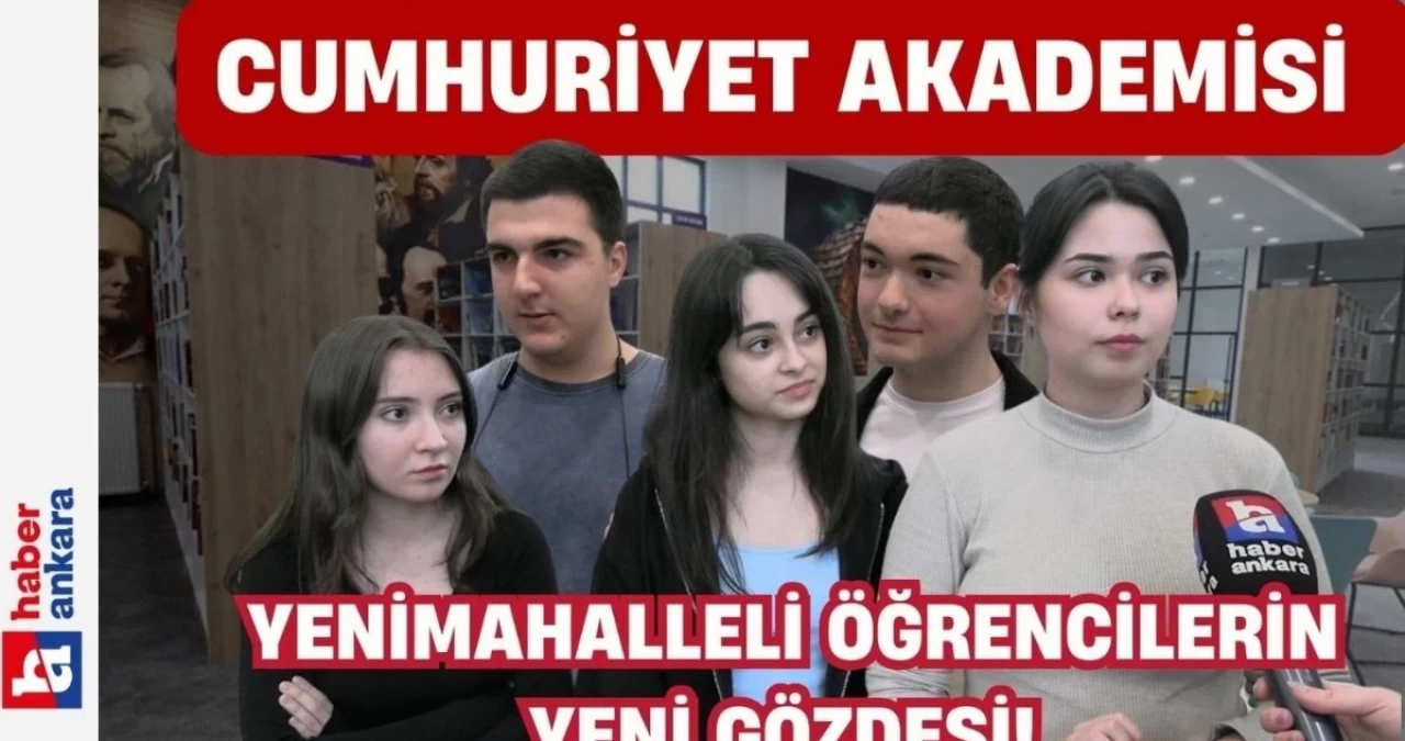 Cumhuriyet Akademisi Yenimahalleli öğrencilerin yeni gözdesi!