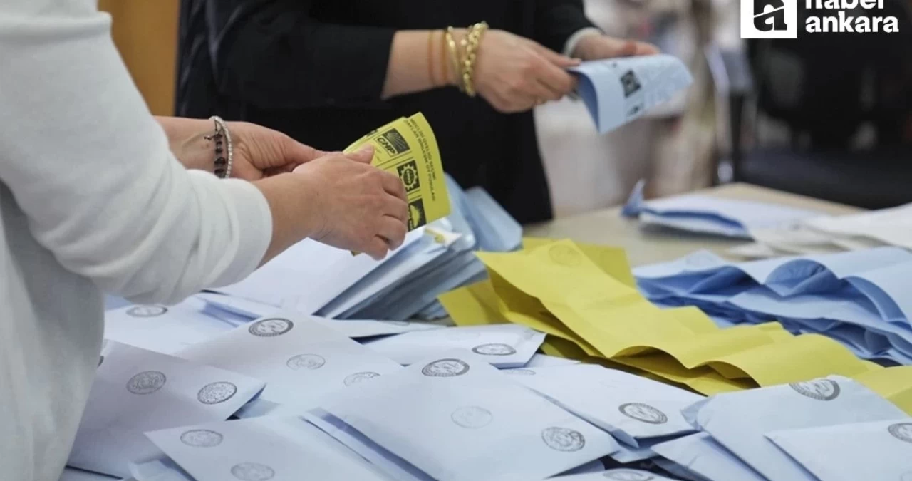 Ankara’nın İlçe Belediyeleri’nin oy oranlarında son durum!