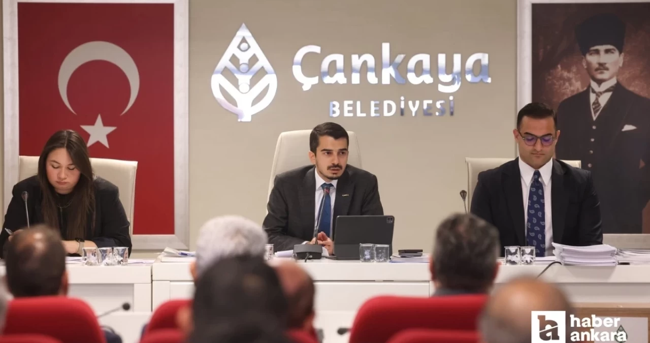 Çankaya Belediye Başkanı Hüseyin Can Güner ilk meclis toplantısını gerçekleştirdi