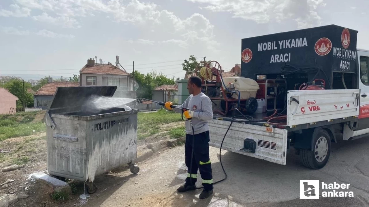 Polatlı Belediyesi ilçe sokaklarında genel temizlik süreci başlattığını duyurdu