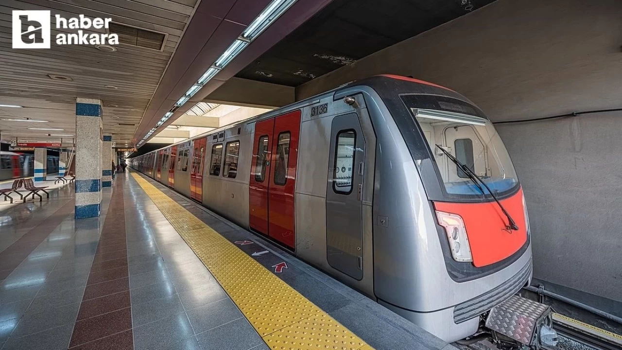 EGO Genel Müdürlüğü’nden aksayan metro seferlerine ilişkin açıklama geldi!