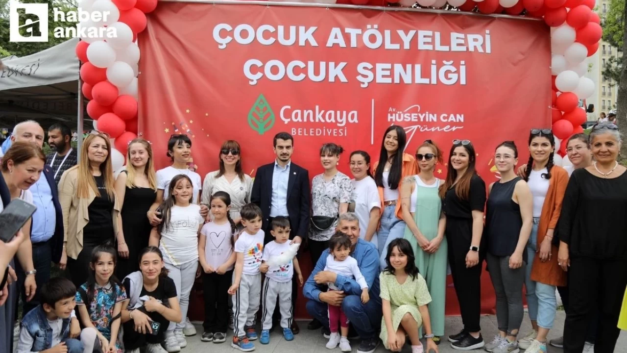 Çankaya Belediye Başkanı Güner’den çocuk şenliğine sürpriz ziyaret!