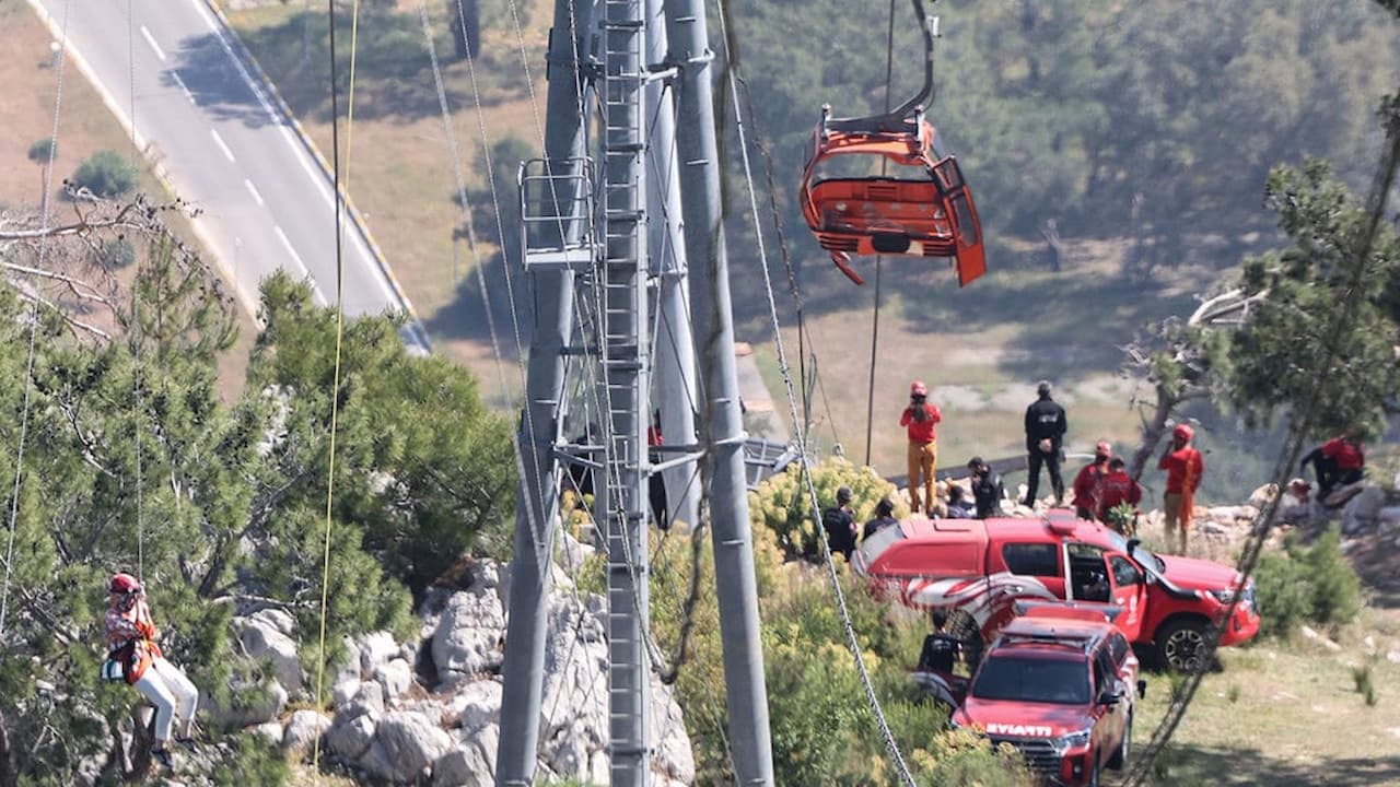 Antalya’daki Teleferik Faciası: 1 Ölü, 17 Yaralı ve 5 Tutuklama