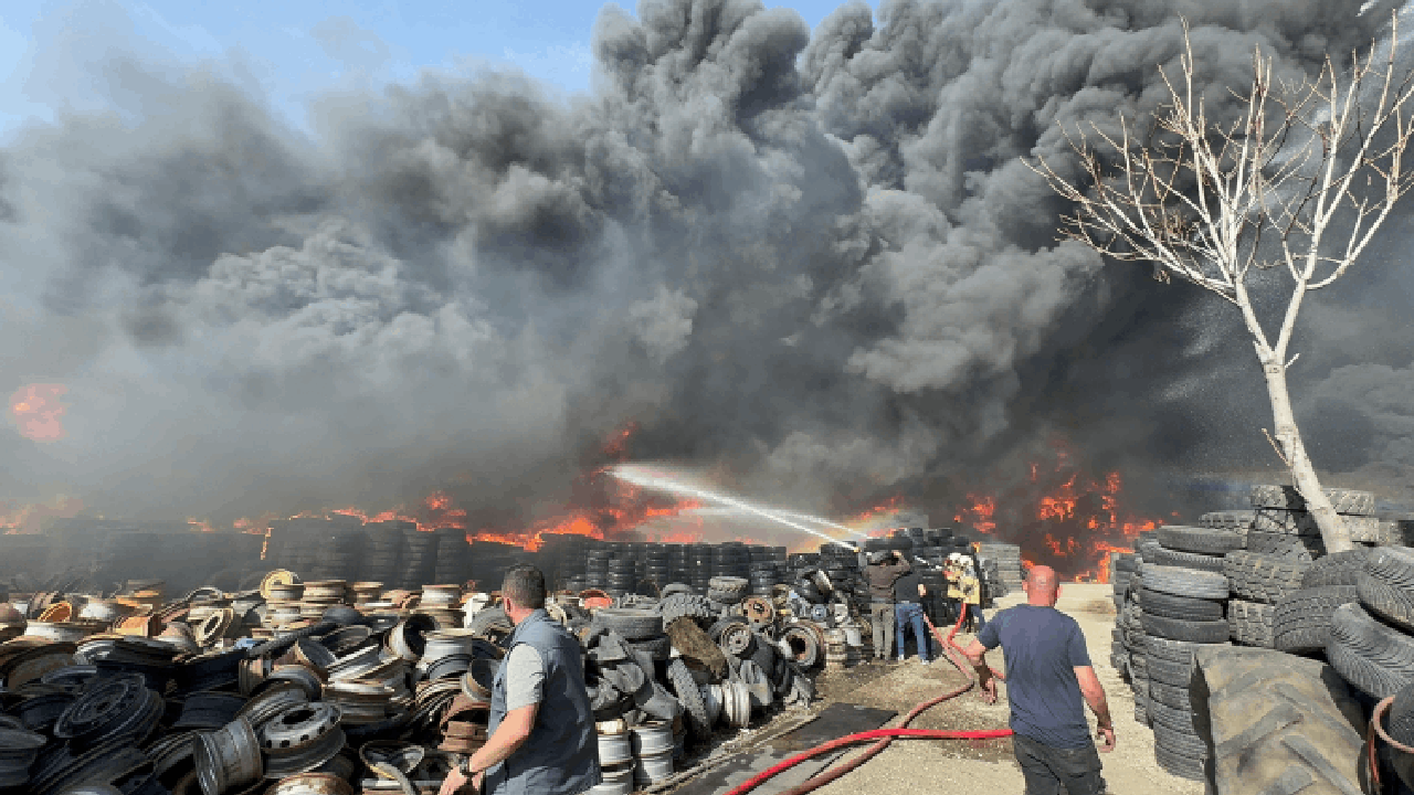 Ankara Hurdacılar Sitesinde yangın