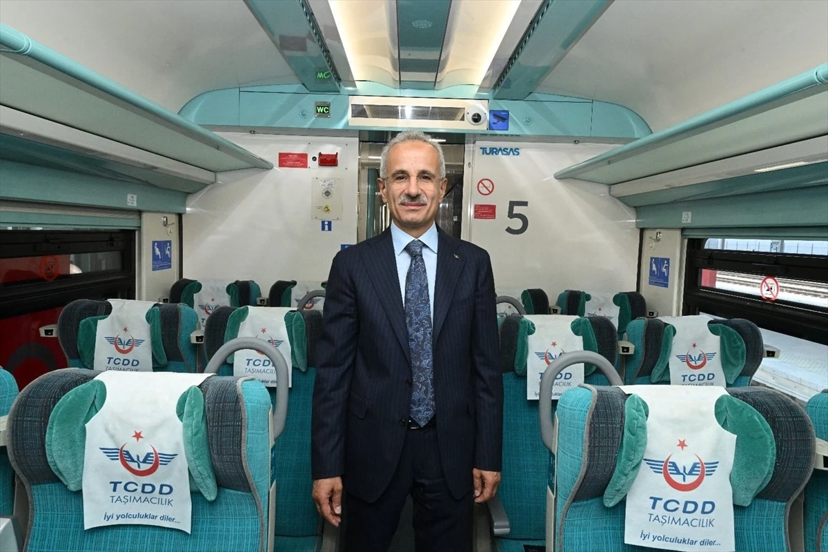Ankara-Sivas Yüksek Hızlı Tren Hattı’nda 1 Milyon Kişi Seyahat Etti