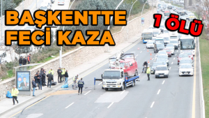 Ankara’da Minibüs, Belediye Otobüsüne Çarptı: 1 Ölü, 1 Yaralı