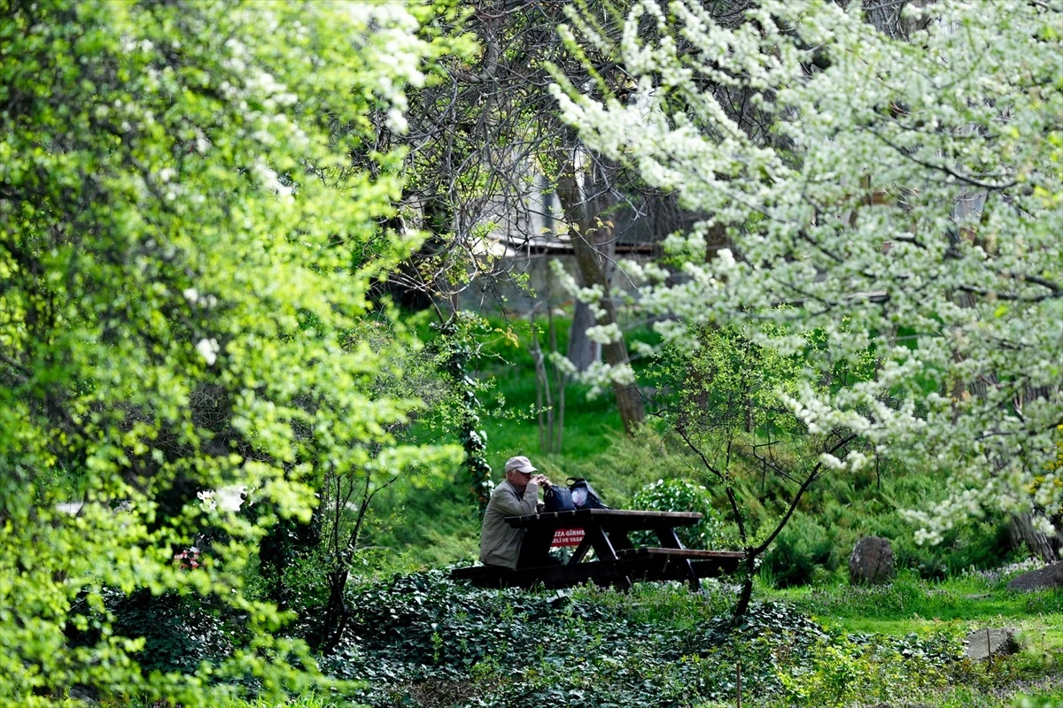 Ankara’da Güneşli Havada Bayram Keyfi