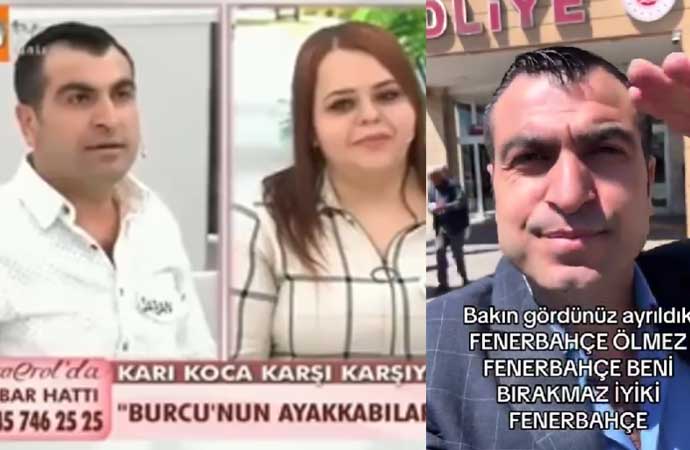 “Fenerbahçe mi ben mi” diye soran eşinden boşandı: Adliye önünden paylaşım yaptı – Ankaragündem