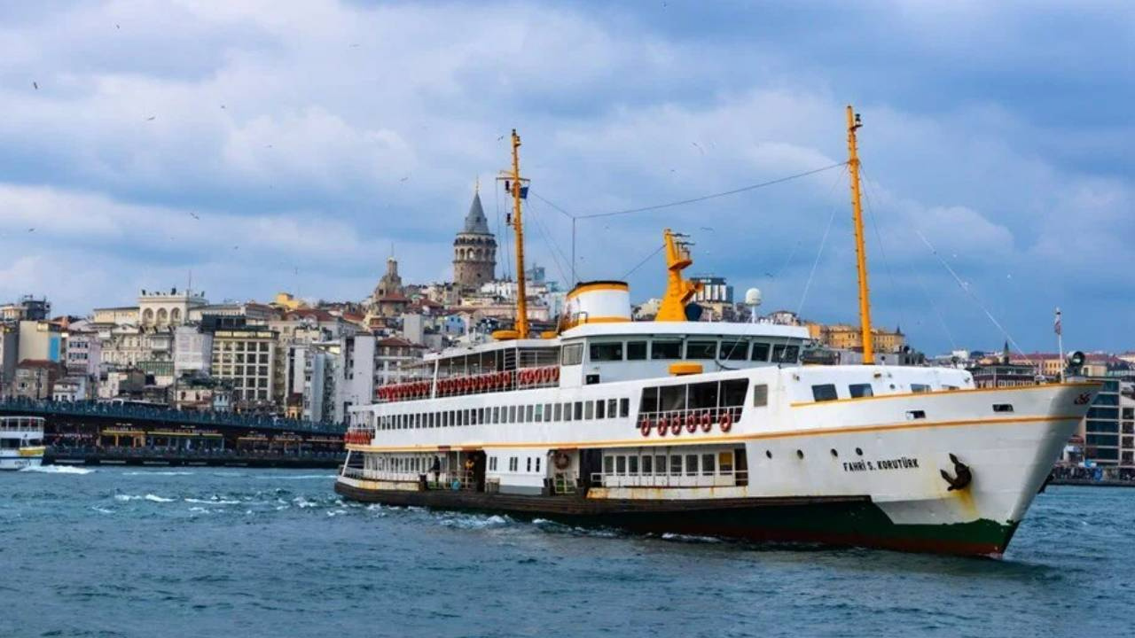 İstanbul’da bazı vapur seferleri yapılamıyor