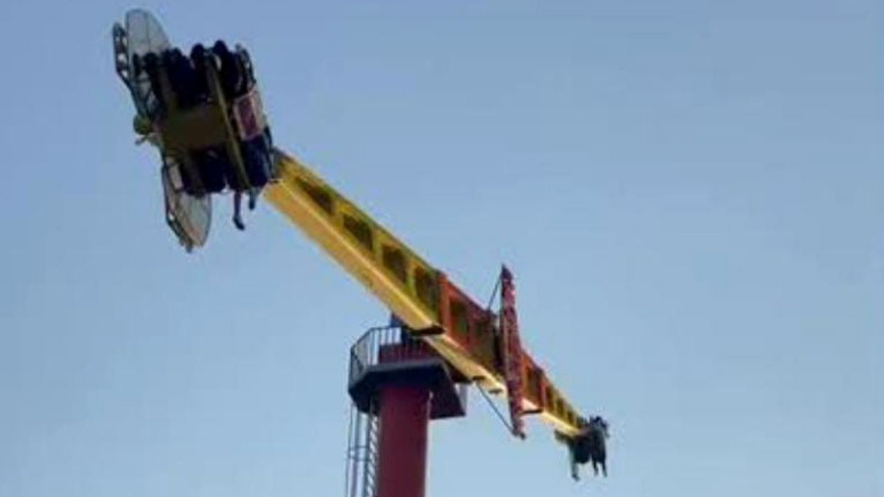 Lunaparkta korkunç olay! 16 yaşındaki çocuk işçi ağır yaralandı