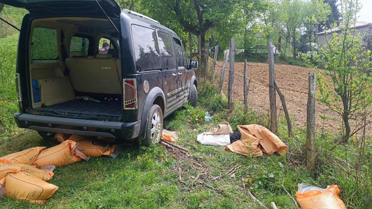 Ordu’da yokuştan kayan aracının altında kalan sürücü öldü