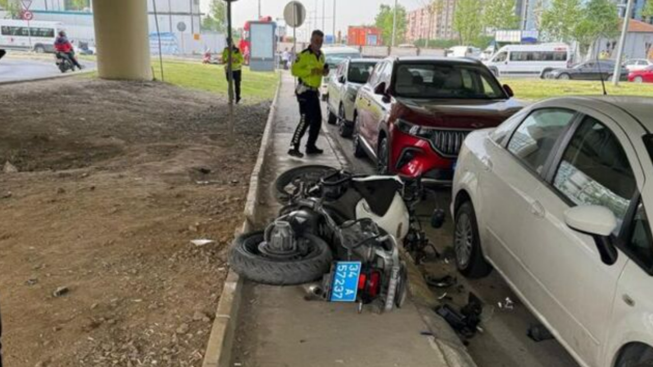 Ümraniye’de kaza yapan motosikletli trafik polisi şehit oldu