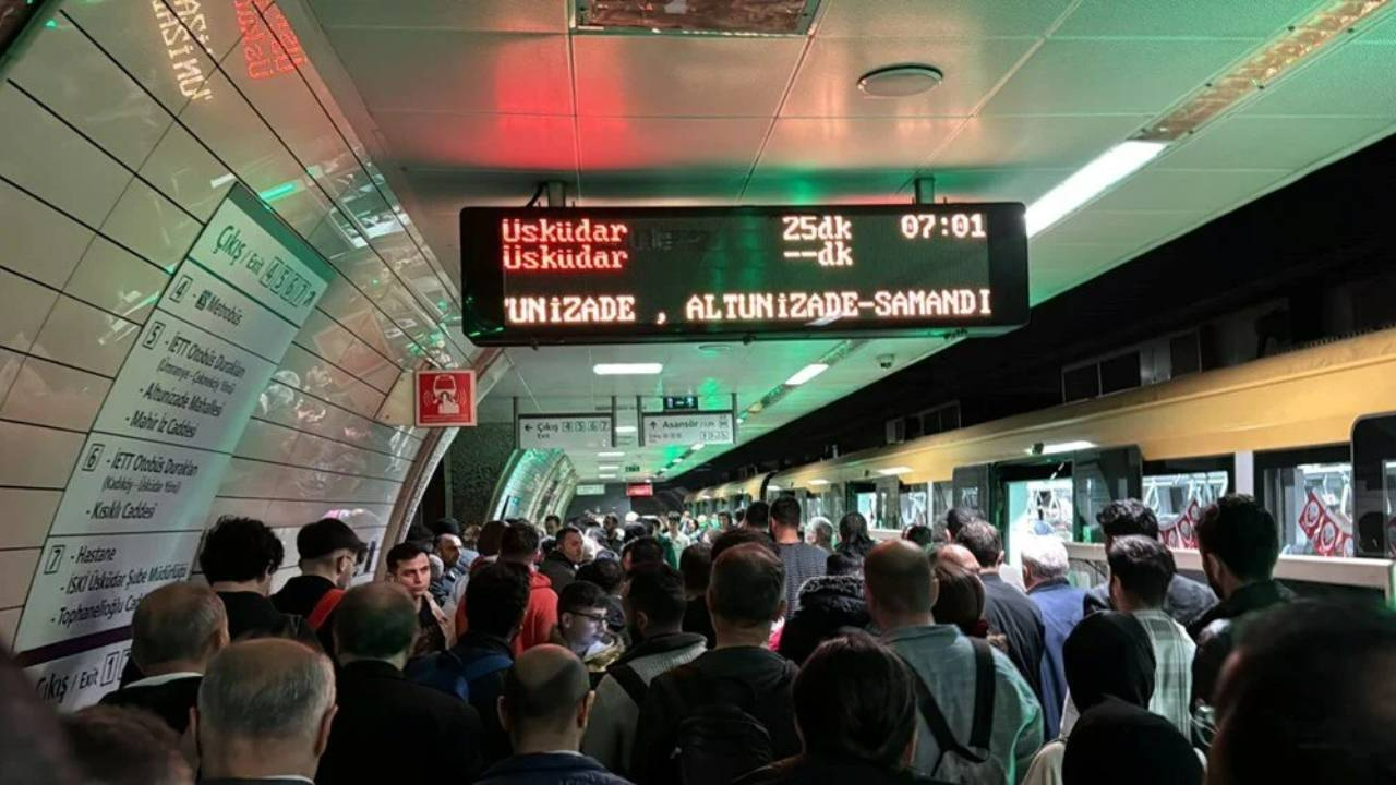 Üsküdar-Samandıra Metro Hattı’nda seferler 72 saat sonra normale döndü