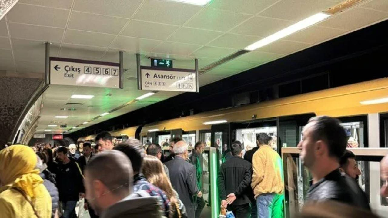 Üsküdar-Samandıra Metrosu’nda teknik arıza