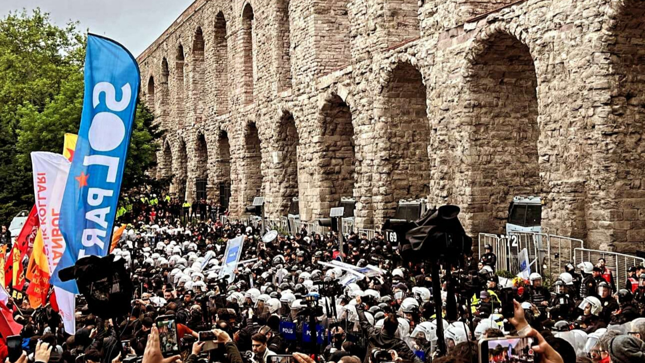 1 Mayıs’ta gözaltına alınan 65 kişi adliyeye sevk edildi