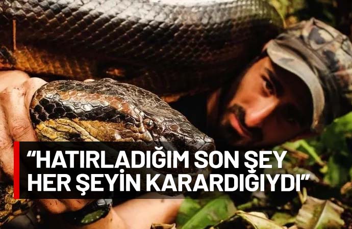 Anakonda yılanına kendisini canlı canlı yedirdi! Korkunç olaya dair bilinmeyenleri anlattı – Ankaragündem