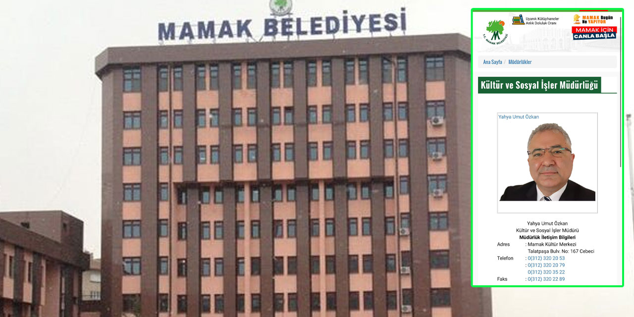 Mamak Belediyesinde nepotizm iddiası: Tuncay Özkan’ın kardeşi Yahya Umut Özkan, Mamak Belediyesinde müdür oldu