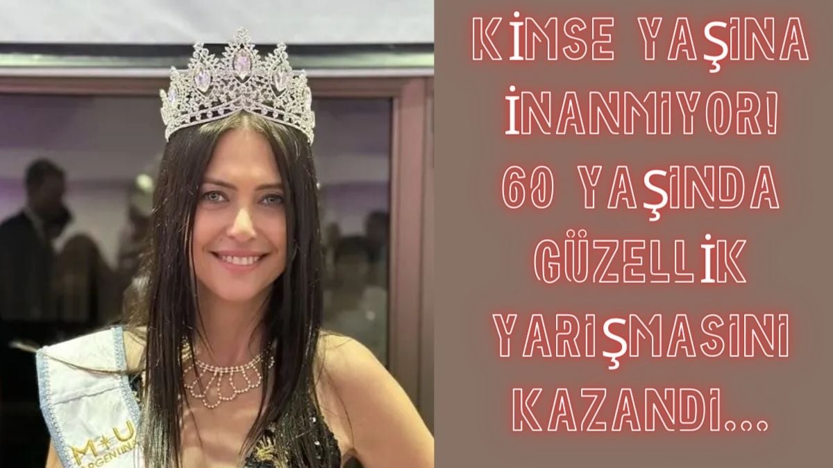 60 yaşında güzellik yarışmasını kazanıp tarihe imza attı! Gören yaşına inanmıyor, rakiplerini bir bir eledi