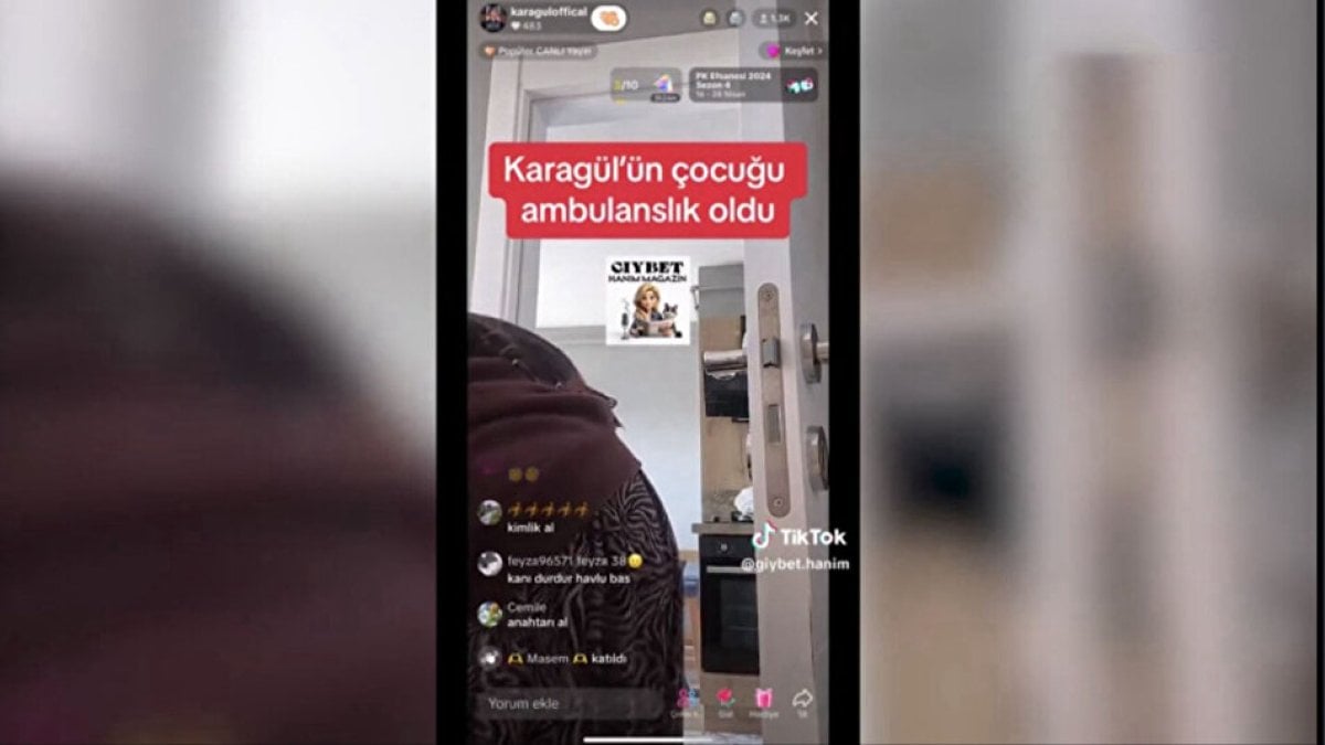 Çocuğu kanlar içindeyken TikTok’ta yayın açtı! Bakanlığı harekete geçiren görüntüler: O anne pes dedirtti