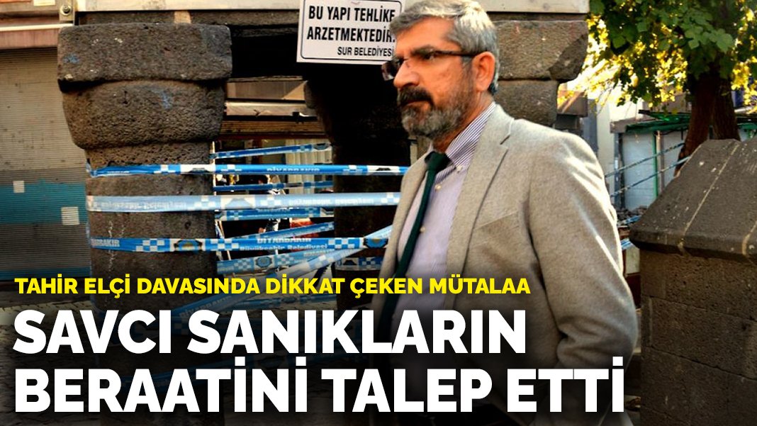 Tahir Elçi davasında dikkat çeken mütalaa: Savcı, sanıkların beraatini talep etti