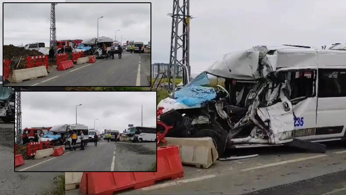 Silivri’de kaza: 1’i ağır 6 kişi yaralandı