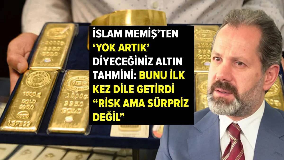 Altın borcu olanlara müjdeli haber! İslam Memiş tarih vererek alım zamanını duyurdu: Büyük düşüşe hazır olun, geç kalan yandı