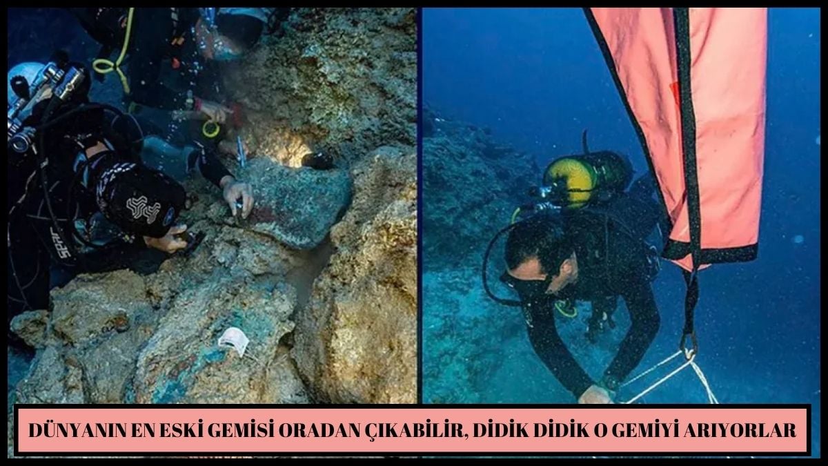 Antalya Körfezi’nde 30 adet külçe bulundu! Dünyanın en eski gemisi oradan çıkabilir, didik didik o gemiyi arıyorlar