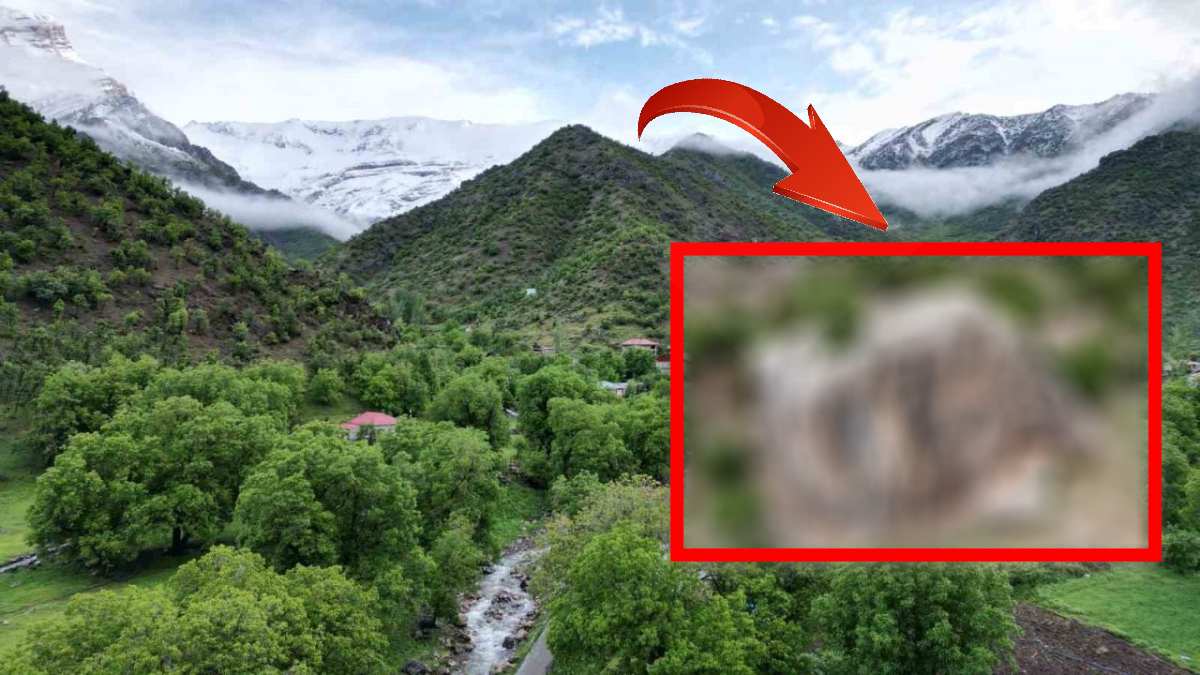 Yerli yabancı herkes parmakla gösteriyor! Yıllardır o devasa kayanın üzerinde… Turizme açılmadan mutlaka görün