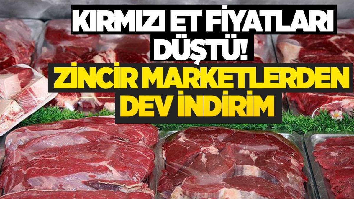 Et fiyatlarında dev indirim! Fiyatları gören o markerlere akın ediyor, 81 ilde şubeleri var: 155 liraya dana kuşbaşı satıyor