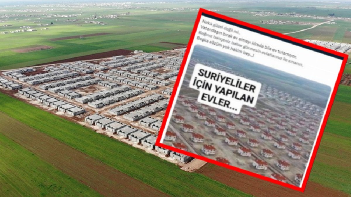 Suriyeliler için evler yapılıyor iddiası! Sosyal medyada görüntüler ortaya çıkmıştı: Başkanlıktan açıklama geldi