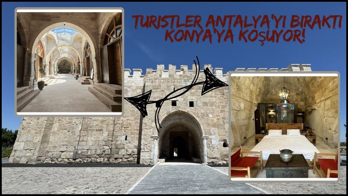 Turistler Antalya’yı bıraktı Konya’ya koşuyor! Obruk gölü manzaralı, Türk hamamlı… Turistler daha Antalya’ya uğramaz