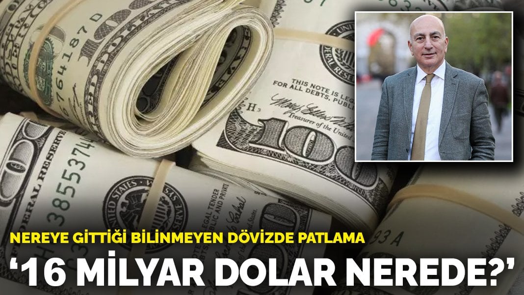 Nereye gittiği bilinmeyen dövizde patlama: 16 milyar dolar nerede?