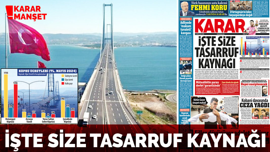 İşte size tasarruf kaynağı