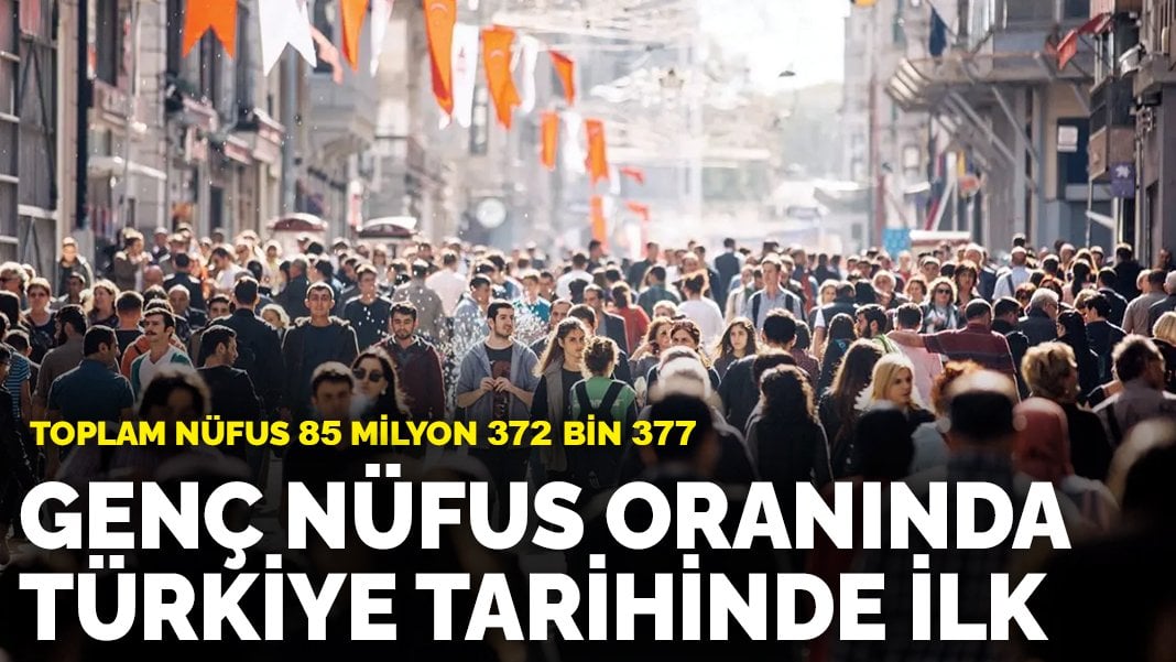 Türkiye nüfusunda bir ilk: Avrupa’ya oranla hala yüksek