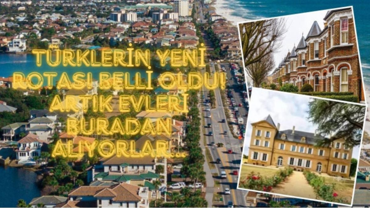 Türkiye’den ev alma dönemi bitiyor! Türklerin yeni rotası bu 5 ülke… Parası olan evini buralardan alıyor