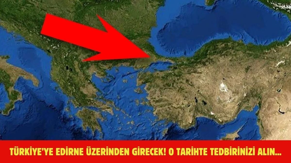 Edirne’den girecek önce İstanbul, Kocaeli, Sakarya… Ağrı’dan çıkacak! Sel felaketine hazır olun