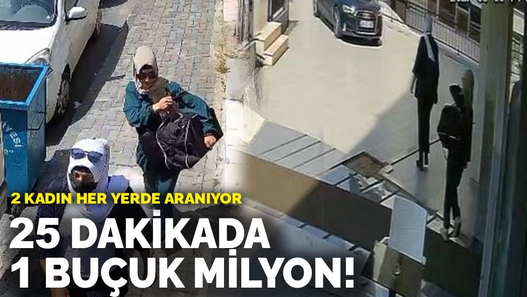 25 dakikada 1 buçuk milyon! 2 kadın her yerde aranıyor